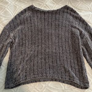 hollister knitted cropped sweater womens L